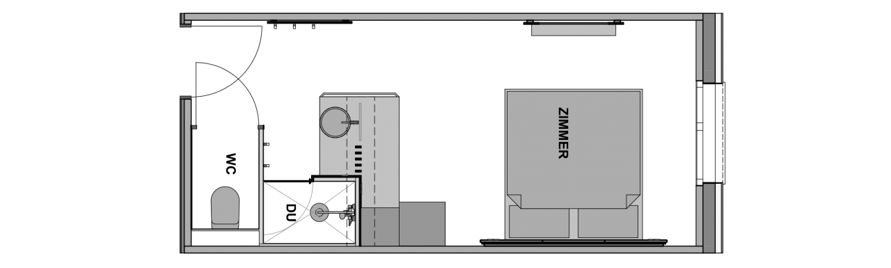 Pod 111 Flächenplan