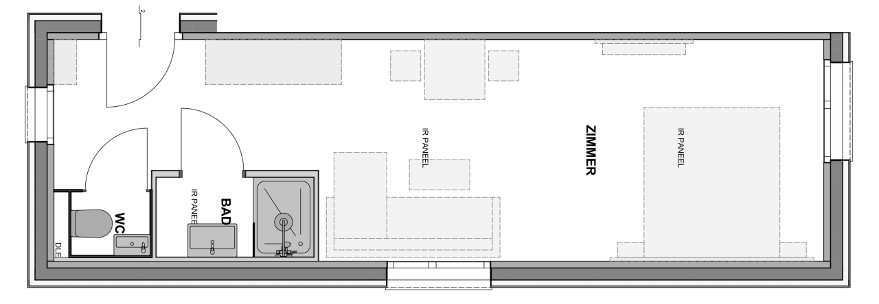 Pod 117 Flächenplan